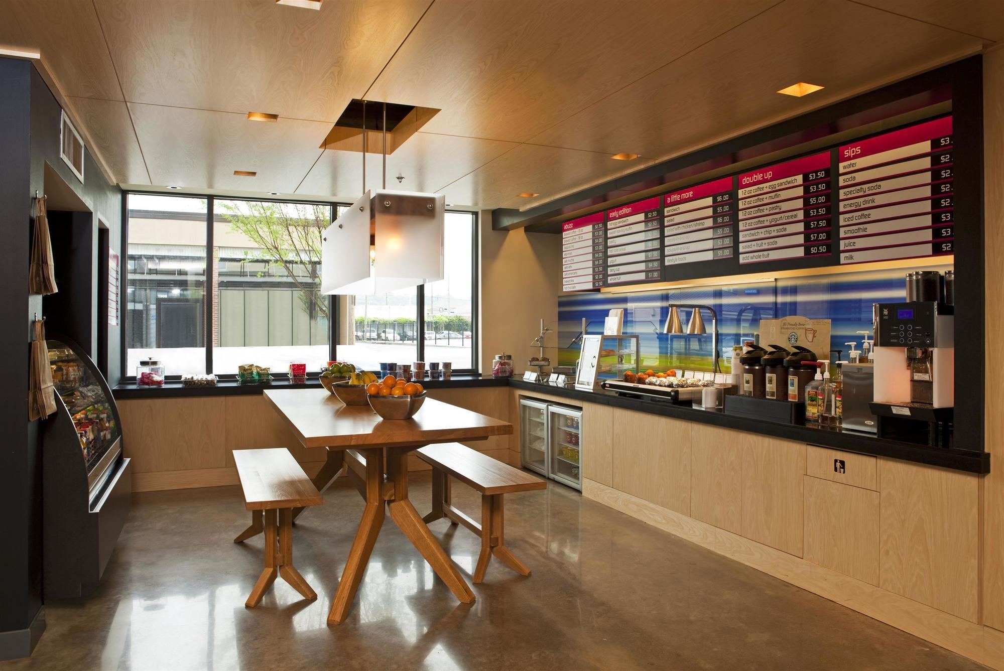 Отель Aloft Birmingham Soho Square Хомвуд Ресторан фото